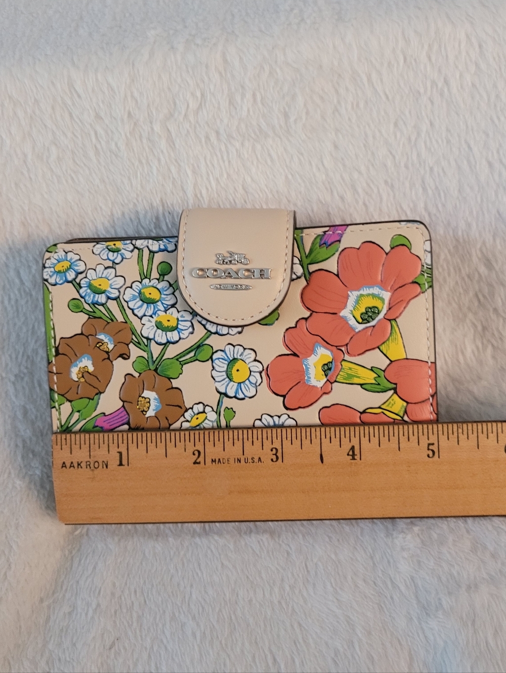 Coach Floral Wallet - Picture 4 of 7
